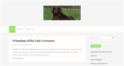 Desktop Screenshot of dogandgarden.com